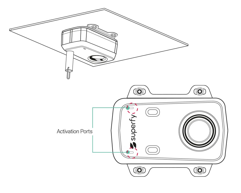 Turn the Superfy Pro Fill Level Sensor On