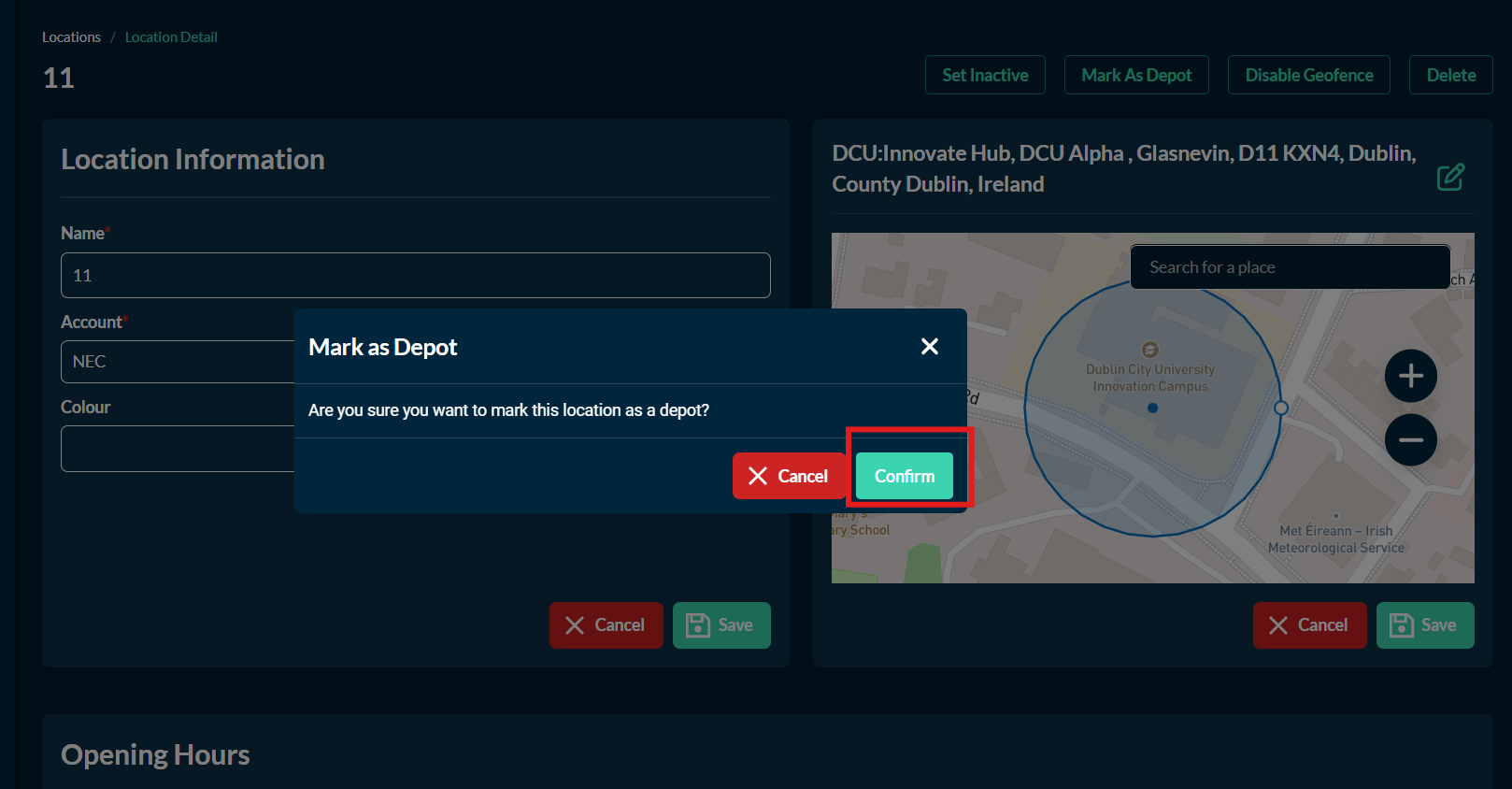Adding a Driver to a Depot