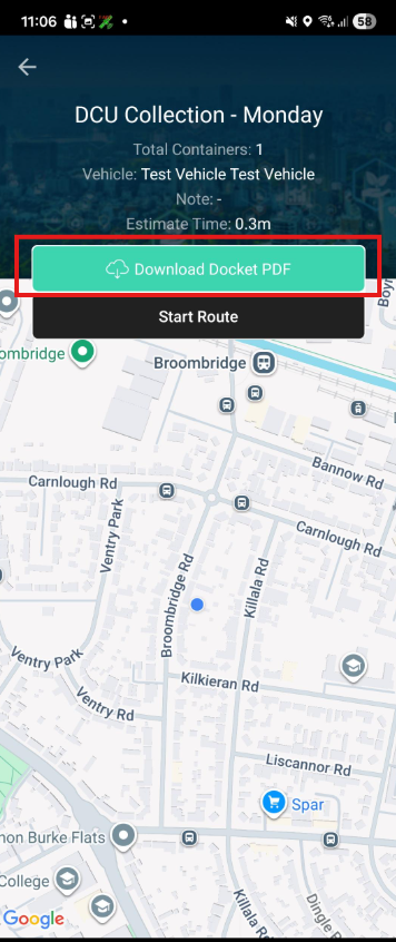 Processing a Route in the Superfy App